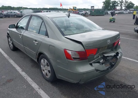 2010 Hyundai Sonata Gls z USA, uszkodzony, nr VIN 5NPET4AC4AH619038